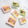 Múltiples Joyas de Resina de Helado Accesorios DIY Tocado Pegamento de Crema Funda para Teléfono Peineta Marco de Fotos Parche Lote
