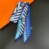 H pais faixa larga e estreita pequena lenço de seda gravata envoltório alça de bolsa de mão Fita de proteção 23 fita decorativa tiara