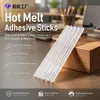 Tira de adhesivo termofusible de alta viscosidad de 7 mm, barra de adhesivo termofusible transparente de 11 mm, barra de adhesivo termofusible ecológica para manualidades DIY
