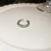 Fresco e radiante! Anel de dedo indicador borboleta oval flor zircônia nicho alta qualidade joia de mão moda luxo leve para mulheres