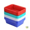 Cesta Drenante Rectangular de Plástico Engrosada, Cesta Blanca de Clasificación, Cesta de Lavado de Verduras de Plástico, Cesta para Frutas y Verduras