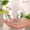 Atacado Micro Paisagem Garrafa de Vidro Transparente Pendurada para Plantas Hidropônicas Bola de Vidro Cultivada em Água Pingente Aéreo Layout de Cena