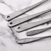 Utensilios de Cocina de Aleación de Aluminio, Espátula para Saltear, Cuchara para Arroz, Tenedor para Carne, Paleta de Cocina, Cuchara de Mesa, Tenedor de Mesa, Cuchara Doméstica, Suministro Directo de Fábrica