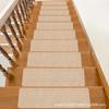 Alfombrilla Antideslizante Gruesa Adhesiva para Peldaños de Escalera, Almohadilla para Peldaños Resistente al Desgaste, Reducción de Ruido, Aislamiento Acústico, Manta para Renovación de Edificios Dúplex