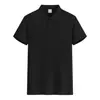 Camisa tipo polo de trabajo con cuello, camisa cultural promocional, camiseta casual de trabajo a la moda, camiseta de manga corta de uniforme de fábrica, camiseta de manga corta para hombre