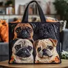 Bolso de Mano con Estampado de Moda Trendy para Mujer Bolso de Hombro Bolso Tote Acolchado Nuevo Producto Transfronterizo 3D Temu Amazon