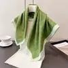 Pañuelo Cuadrado Pequeño de Algodón Puro Estilo Bosque Blanco Floral, Pañuelo de Seda Estampado de Alta Gama, Pañuelo para la Cabeza, Chal, Bufanda para el Cuello, Pañuelo Profesional para el Cuello para Mujer, Bufanda