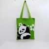 Bolsa de Ombro Flor Doce Estilo Japonês e Coreano Bolsa Tote de Tricô de Grande Capacidade Versátil para o Dia a Dia Bolsa para Livros de Estudante