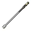 Llave Eléctrica Brocas para Carpintería Broca Helicoidal de Alta Resistencia con Caña Pequeña Juego para Taladrar Acero Taladro Eléctrico Manual Abreagujeros