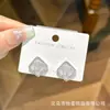 Agulha de Prata S925 Moda Coreana Nova Flor Pérola Estilo Igual Xiaohongshu Brincos Simples Elegantes de Nicho