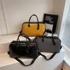 Bolsa de Viaje Transfronteriza Retro para Viajes Cortos, Bolso de Mano de Moda, Equipaje de Mano para Abordar, Bolso Cruzado Trendy de Hombro para Mujer