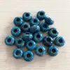 14x 8mm apertura 5mm piedra natural cuenta de un solo agujero accesorios para joyería Cristal en polvo Ojo de Tigre fábrica directa AliExpress más vendido