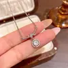 Accesorios de Verano, Collares de Nicho de Lujo Ligero, Cadenas Dulces para Clavícula con Forma de Corazón, Collares de Nicho de Gama Alta, Artículos Boutique para Estudiantes de Instagram
