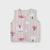 Colete Infantil Primavera, Outono e Inverno Bebê Acolchoado Quente Roupas de Outono Meninos e Meninas Roupa Externa Roupas de Inverno Colete de Bebê Roupa de Baixo