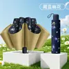 Venta al por mayor del fabricante, nuevo modelo 2026, paraguas manual impreso de alto valor para lluvia y sol, protección solar y protección UV