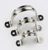 Acero Inoxidable 201 Clip de Montura Clip de Montura Engrosado Clip Ohm Hebilla de Fijación Clip para Conducto Tubería de Agua Abrazadera de Tubería Aro de PVC 20