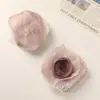 Estilo Cool Japonés Sizzy Encaje de Malla con Borde Quemado Rosa Seco Accesorios para el Cabello Hechos a Mano DIY Accesorios para Ropa