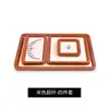 Bandeja de Madera Zhongmeida para Exhibir Joyas, Anillos, Pulseras y Collares, Bandeja de Exhibición de Joyería Estilo Ins