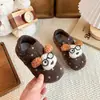 Zapatos Birkenstock de felpa con suela gruesa para mujer, zapatos peludos para usar al aire libre, nueva moda de otoño 2026, botas de nieve cálidas de felpa
