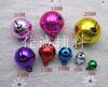 Campana de metal de cobre de colores, campana redonda de una palabra, accesorios para manualidades DIY, decoración de Navidad, 6-20 mm