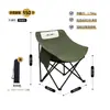 Silla de Camping de Invierno, Silla de Pesca, Silla de Playa, Silla Plegable para Exteriores, Silla con Parasol, Silla Plegable Portátil para Barbacoa y Camping