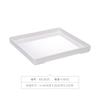 Bandeja Rectangular Plástico melamina Habitación de Hotel Vaso de Agua Bandeja de Té Japonesa Almacenamiento Exhibición Bandeja Restaurante Comercial