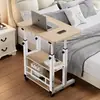 Mesa de Cabeceira Móvel para Uso Doméstico no Quarto, Sala de Estar, Sofá, Mesa Preguiçosa, Mesa de Cabeceira com Altura Ajustável, Mesa de Computador para Atacado Transfronteiriço