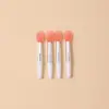 Pincel de Labios de Silicona Mini Portátil Cabeza Suave Pincel de Labial Pincel para Mascarilla de Labios Pincel de Maquillaje Principiante Individual Pequeño Aplicación de Brillo de Labios