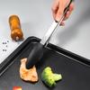 Pinza para barbacoa de bistec frito tipo buffet de Amazon transfronteriza, pinza de silicona para alimentos de cocina, pinza integrada para alimentos de barbacoa con patas