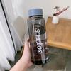 Vaso de Agua de Gran Capacidad, Vaso de Plástico Anticaída, Botella de Agua Deportiva Portátil para Exteriores, Vaso Espacial para Agua Potable para Estudiantes de Verano