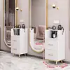 Armário de ferramentas para barbearia suprimentos para salão de beleza carrinho pequeno salão de cabeleireiro prateleira de armazenamento multifuncional ferramentas para salão de cabeleireiro