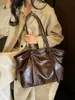 Bolso Tote Nuevo para Mujer 2026, Gran Capacidad, Bolso de Hombro de Cuero Suave Versátil Vintage, Bolso Casual Simple para el Trabajo