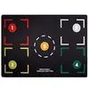 Tapete de Entrenamiento de Pasos de Baloncesto Transfronterizo Interior Control de Balón Auxiliar Tapete Aislante de Sonido Deporte Fitness Diatomeas Antideslizante