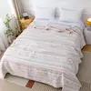Capa de colchão macia de gaze de seis camadas para mãe, bebê, cama infantil, lençóis de dormitório de solteiro, colcha ampliada de cama de casal, tatame