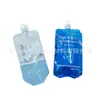 Suministro de Bolsas de Agua Rica en Hidrógeno Selladas por Cuatro Lados de 350 ml, Bolsas de Empaque de Agua de Alta Barrera con Bloqueo de Hidrógeno, Bolsas de Aluminio de Agua Rica en Hidrógeno con Forma de Pingüino