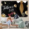 Amazon Decoración de Fiesta Temática del Día del Padre Tela de Fondo para Fiesta del Día del Padre Poliéster Tela para Colgar Fotos Personalización