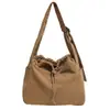 Bolsa Tote de Gran Capacidad Unisex 2026 Nuevo Estilo Pareja Casual Ligera Simple Bolsa de Viaje de Mano para Hombro