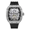 Reloj Alemán Bugatti Bonestgatti Reloj Mecánico Totalmente Automático para Hombre Año del Caballo Venta Directa de Fábrica Comercio Exterior Transfronterizo