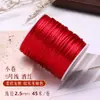 Corda para Tecelagem de Nós Chineses Não. 5, Linha de Tecelagem Artesanal, Materiais para Tecelagem de Pulseiras DIY, Cordão para Artesanato, Linha para Miçangas, Venda em Atacado