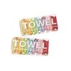 Toalla facial comprimida desechable, toalla facial gruesa de algodón extra grande, toalla de baño de viaje, limpieza facial, empaque separado, toalla facial portátil