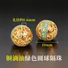 Accesorios de oro de 18k chapado, no se decoloran, color oro arena, accesorios con cuentas, materiales para manualidades, cuentas espaciadoras color oro arena, cuentas para pulseras, accesorios para joyería