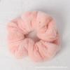 Estilo coreano outono e inverno intestino grosso anel de cabelo imitação de coelho cabelo porco intestino grosso anel cor sólida engrossado pelúcia corda de cabelo elástico acessórios para o cabelo