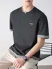 Roupas Masculinas Fengshe / Novo Lançamento Verão 2026 Camiseta Casual Versátil de Manga Curta para Homens, Tamanho Grande, Caimento Solto, Marca da Moda