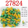 Colgantes de Comida Frescos y Lindos, Calabaza Tridimensional, Pimiento, Champiñón, Guisante, Accesorios de Aleación, Accesorios DIY para Pulseras y Pendientes