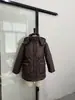 Jaqueta Curta de Algodão Roxo Profundo Estilo Melaad, Jaqueta Puffer Acolchoada Grossa Solta com Gola Alta, Casaco Quente para Outono e Inverno