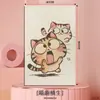 Adesivos de Gato Escalador Impressos Atualizados, Adesivos de Gato para Escalar Parede, Cortáveis Livremente, Resistentes ao Desgaste, Resistentes a Arranhões, Ferramenta para Provocar Gatos, Adesivos de Parede de Arranhador para Gatos