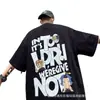 Camiseta de Manga Curta Masculina Verão Estilo Americano hiphop Tendência Estampada Top de Meia Manga Solto Plus Size Casual Camiseta de Casal