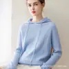 Nuevo Sudadera Pulóver de Cachemir 100% de Invierno, Color Sólido, Tejido de Trenza, Corte Holgado, Camiseta Base de Cachemir Tejido para Ropa de Abrigo