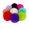 Pompones de Pelo de Conejo Artificial Coloridos al por Mayor 6cm 7cm 8cm Accesorios para Ropa Dijes para Bolsos Zapatos y Sombreros Pompones Decorativos DIY