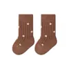 Calcetines para bebé 2026 otoño e invierno estilo nuevo, sin costuras y que no aprietan, lindos calcetines para recién nacidos para niños y niñas, calcetines infantiles de media pantorrilla